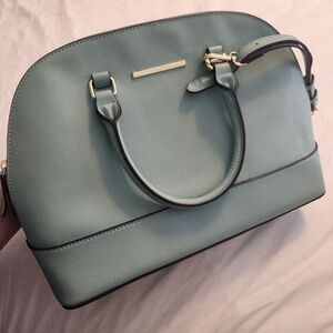 Anne Klein Dome Purse Baby Blue